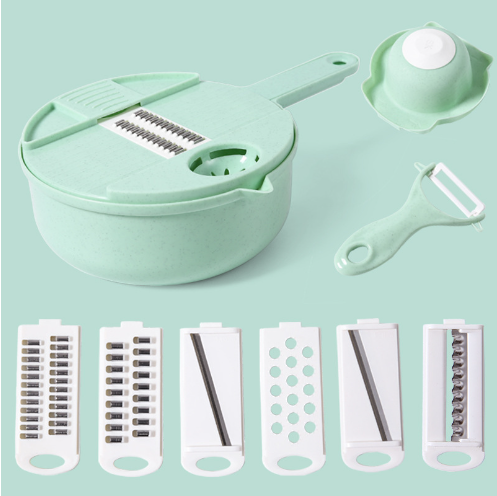 Upgraded Round Kitchen Vegetable Cutter - Multi-Functional