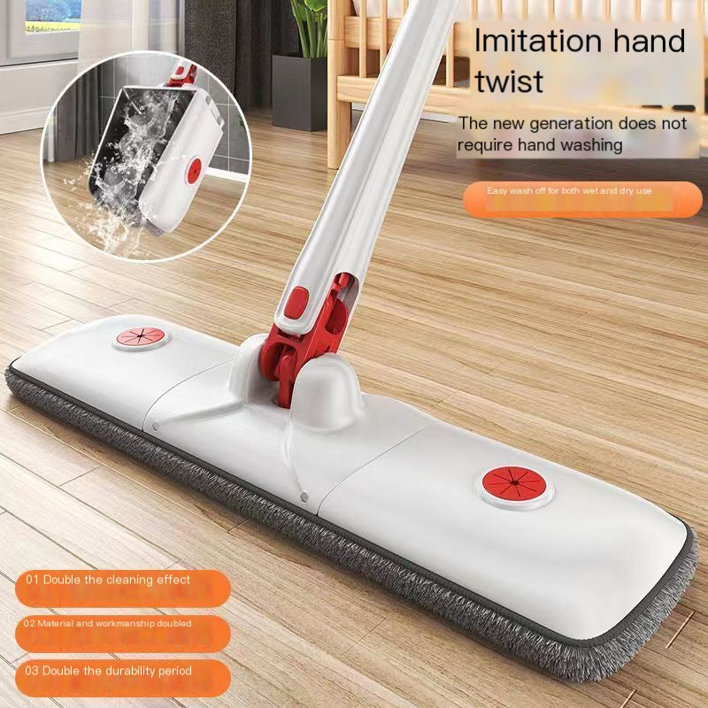 Hands-Free Flat Mop for Home Use, Multi-Functional