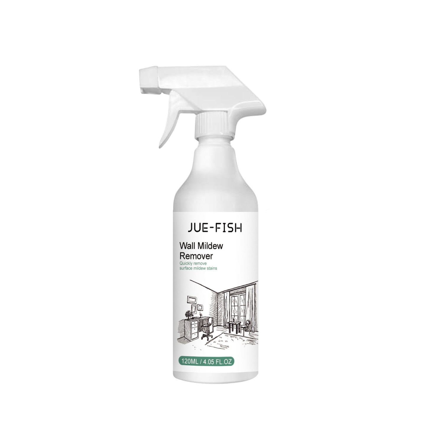 Jue-Fish Multi-Functional Mold Remover for Home Use