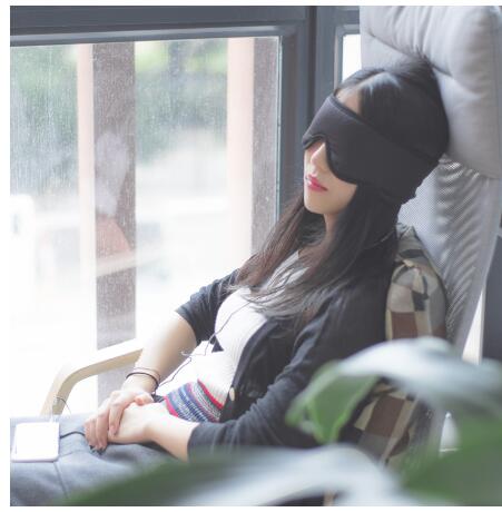 Silk Comfortable Sleep Mask with Smart Music Headphones