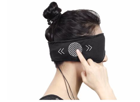 Silk Comfortable Sleep Mask with Smart Music Headphones