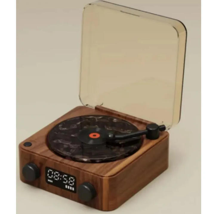 Retro Turntable Bluetooth Speaker