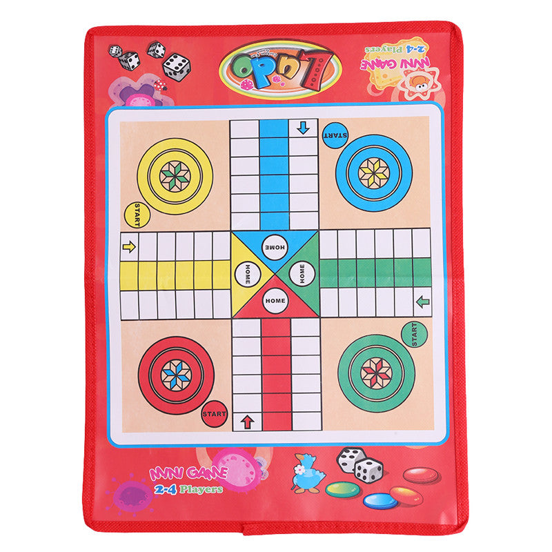 Parent-Child Interactive Nonwoven Folding Chess Game