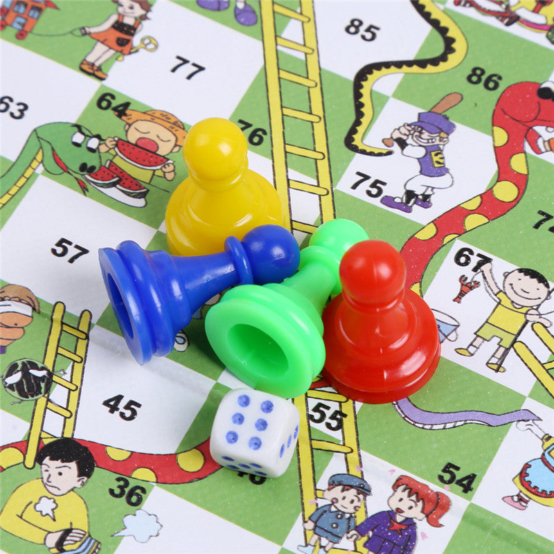 Parent-Child Interactive Nonwoven Folding Chess Game
