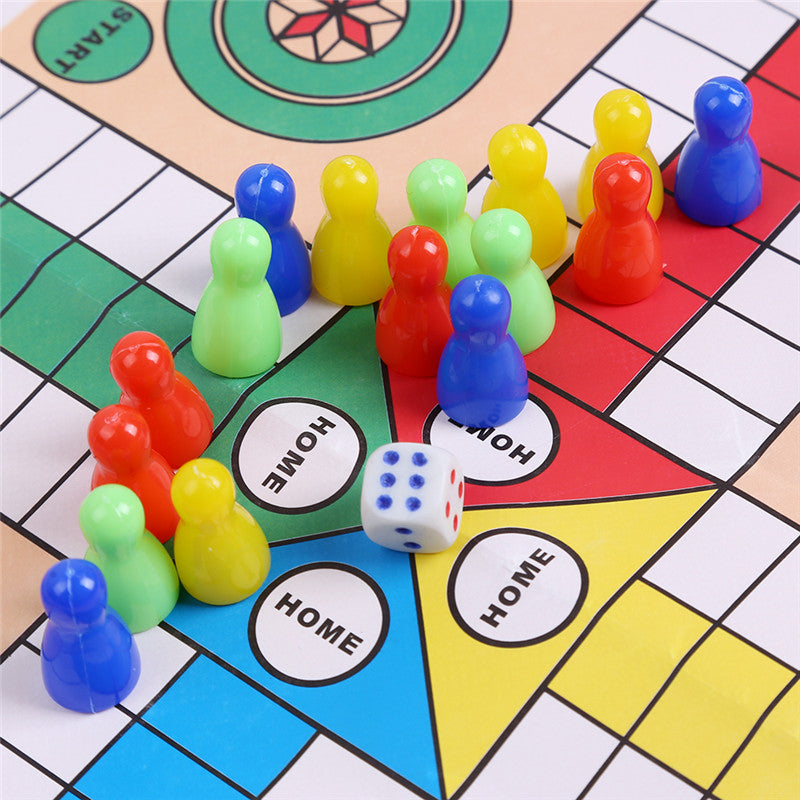 Parent-Child Interactive Nonwoven Folding Chess Game