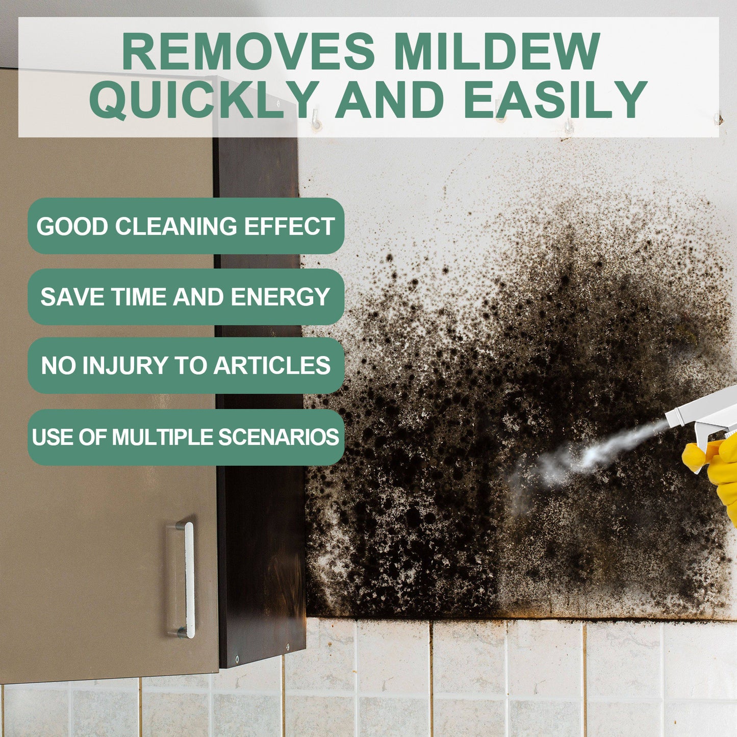 Jue-Fish Multi-Functional Mold Remover for Home Use